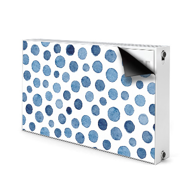 Magnetische mat voor de radiator Vlekken