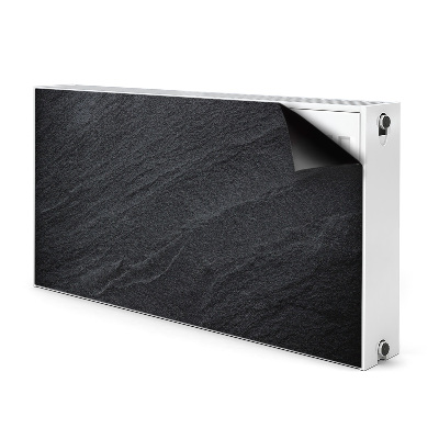 Decoratieve radiatormat Zwart zand