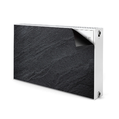 Decoratieve radiatormat Zwart zand
