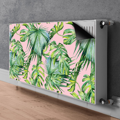 Magnetische radiatormat Botanische kunst