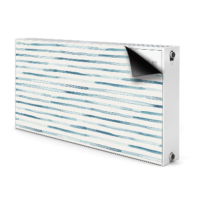 Magnetische mat voor de radiator Blauwe lijnen