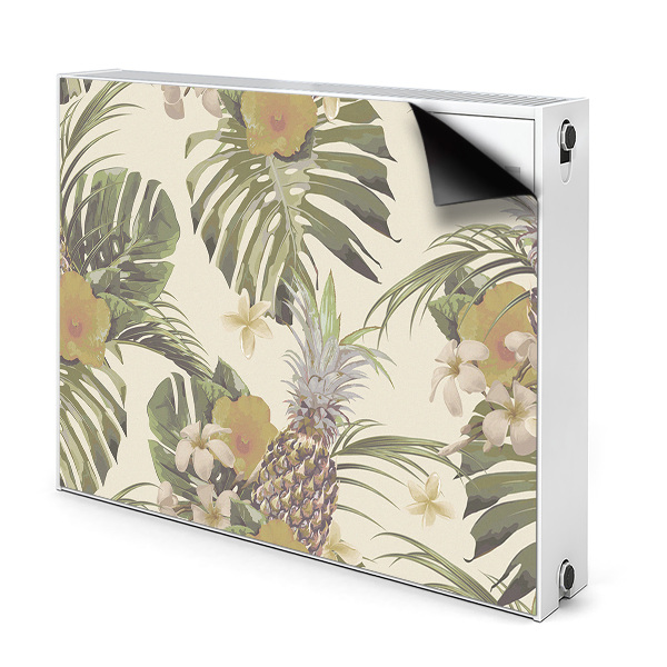 Decoratieve radiatormat Ananas