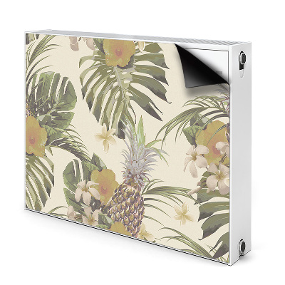 Decoratieve radiatormat Ananas