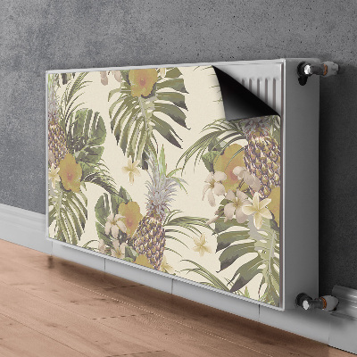 Decoratieve radiatormat Ananas