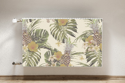 Decoratieve radiatormat Ananas