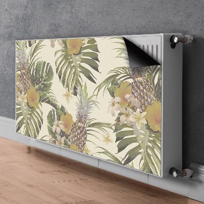 Decoratieve radiatormat Ananas