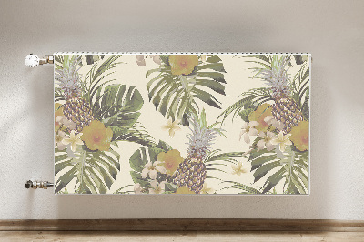 Decoratieve radiatormat Ananas