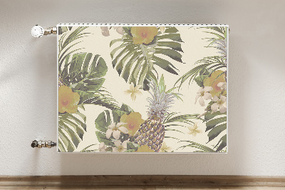 Decoratieve radiatormat Ananas