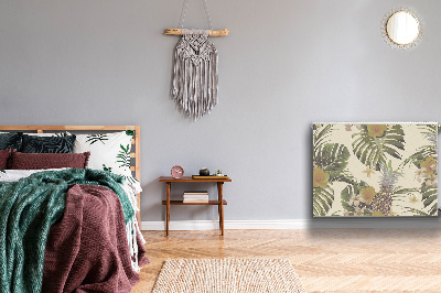 Decoratieve radiatormat Ananas