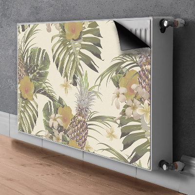 Decoratieve radiatormat Ananas
