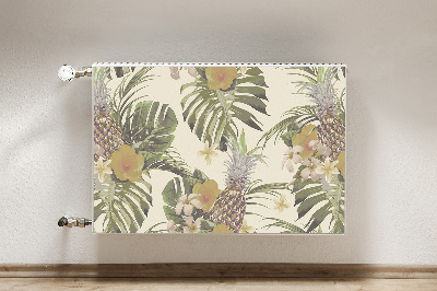 Decoratieve radiatormat Ananas