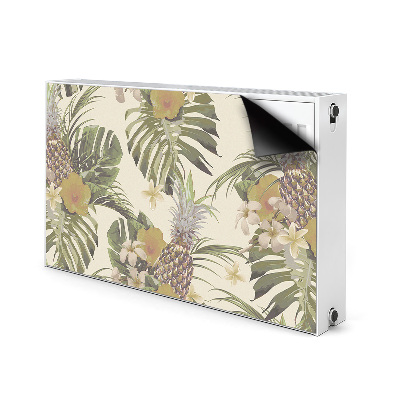 Decoratieve radiatormat Ananas