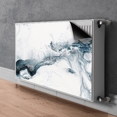 Decoratieve radiatormagneet Winterabstractie