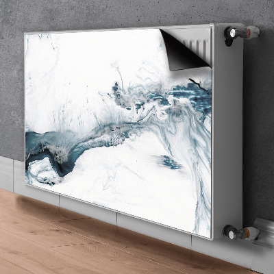Decoratieve radiatormagneet Winterabstractie