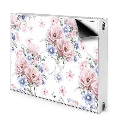Decoratieve radiatormat Delicaat boeket