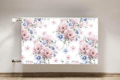 Decoratieve radiatormat Delicaat boeket
