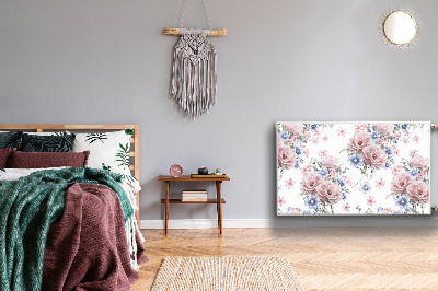 Decoratieve radiatormat Delicaat boeket