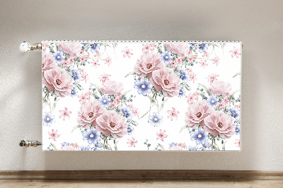 Decoratieve radiatormat Delicaat boeket