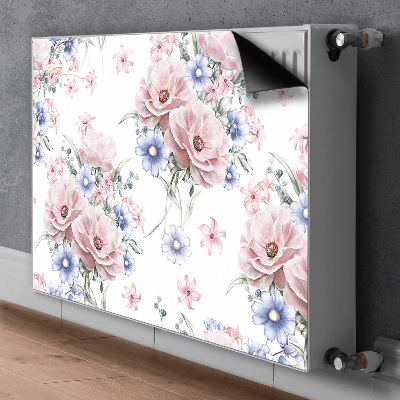 Decoratieve radiatormat Delicaat boeket