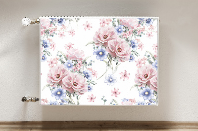 Decoratieve radiatormat Delicaat boeket