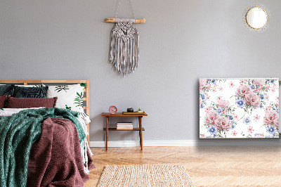 Decoratieve radiatormat Delicaat boeket