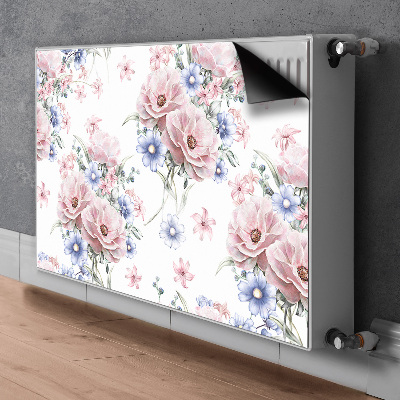 Decoratieve radiatormat Delicaat boeket