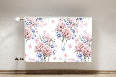 Decoratieve radiatormat Delicaat boeket