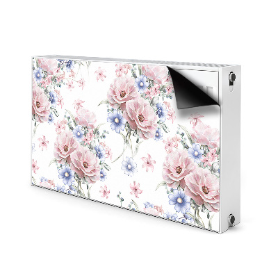 Decoratieve radiatormat Delicaat boeket