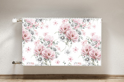 Magnetische bedrukte mat Bloemen