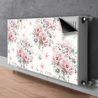 Magnetische bedrukte mat Bloemen