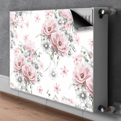 Magnetische bedrukte mat Bloemen
