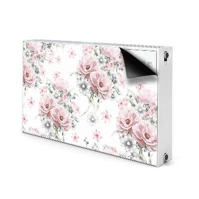 Magnetische bedrukte mat Bloemen