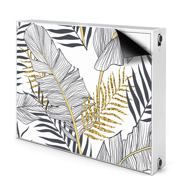 Magnetische bedrukte mat Palm bladeren