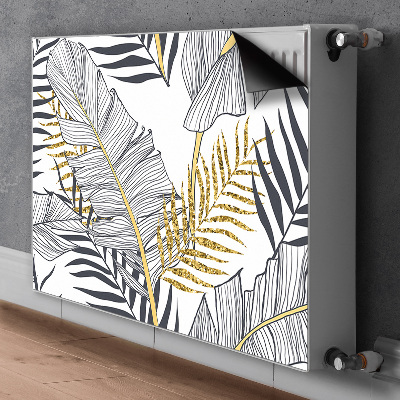 Magnetische bedrukte mat Palm bladeren