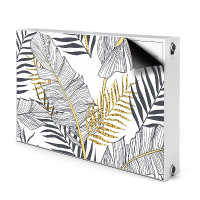 Magnetische bedrukte mat Palm bladeren