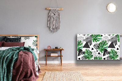 Decoratieve radiatormat Jungle-abstractie