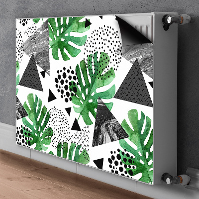 Decoratieve radiatormat Jungle-abstractie