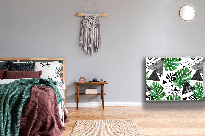 Decoratieve radiatormat Jungle-abstractie