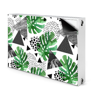Decoratieve radiatormat Jungle-abstractie