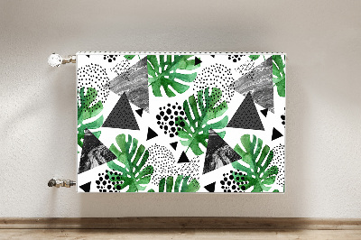 Decoratieve radiatormat Jungle-abstractie