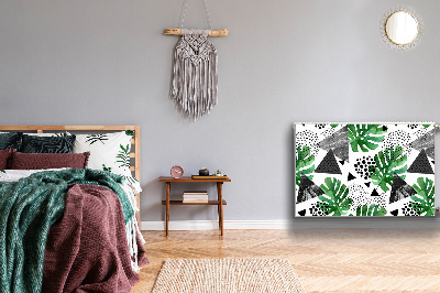 Decoratieve radiatormat Jungle-abstractie