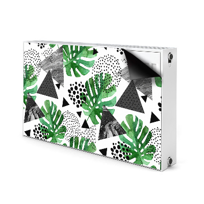 Decoratieve radiatormat Jungle-abstractie
