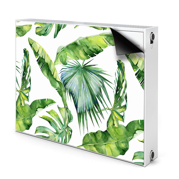 Magnetische bedrukte mat Jungle bladeren
