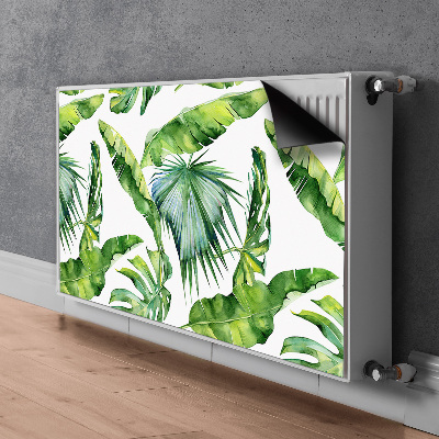 Magnetische bedrukte mat Jungle bladeren