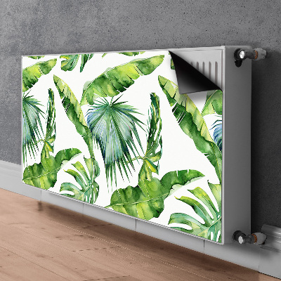 Magnetische bedrukte mat Jungle bladeren