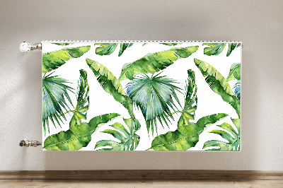 Magnetische bedrukte mat Jungle bladeren