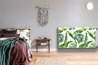 Magnetische bedrukte mat Jungle bladeren
