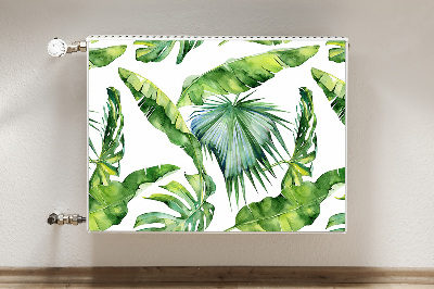Magnetische bedrukte mat Jungle bladeren