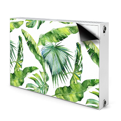 Magnetische bedrukte mat Jungle bladeren