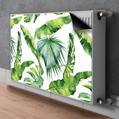 Magnetische bedrukte mat Jungle bladeren